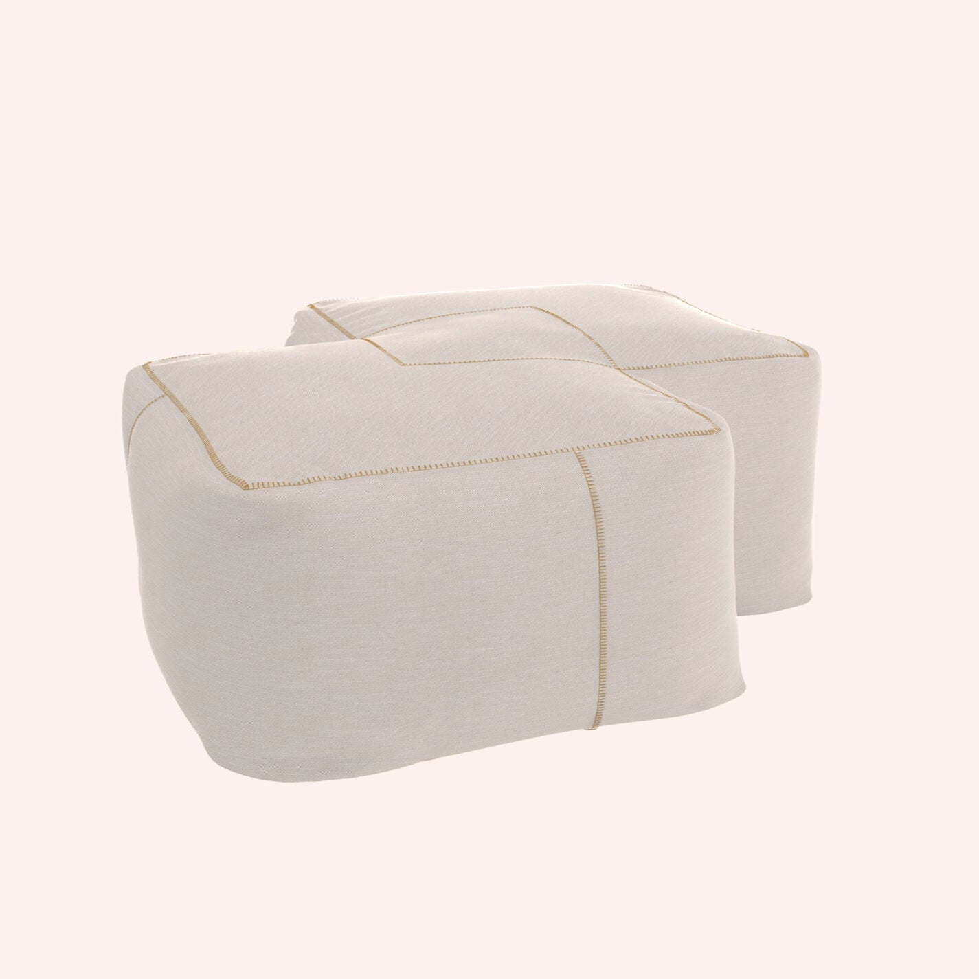 diabla I Costuras XL Doppelhocker