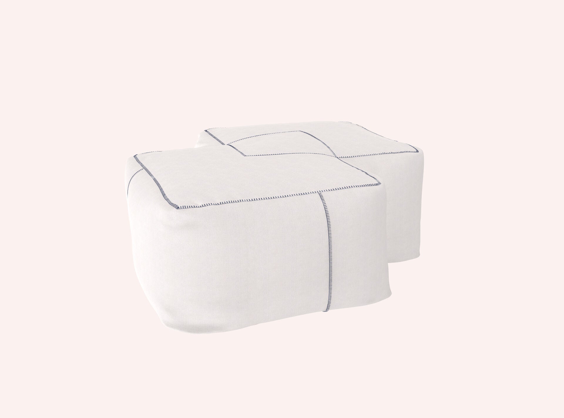 diabla I Costuras XL Doppelhocker