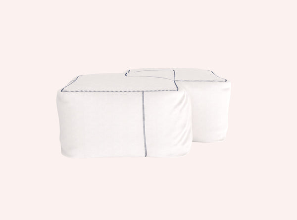 diabla I Costuras XL Doppelhocker