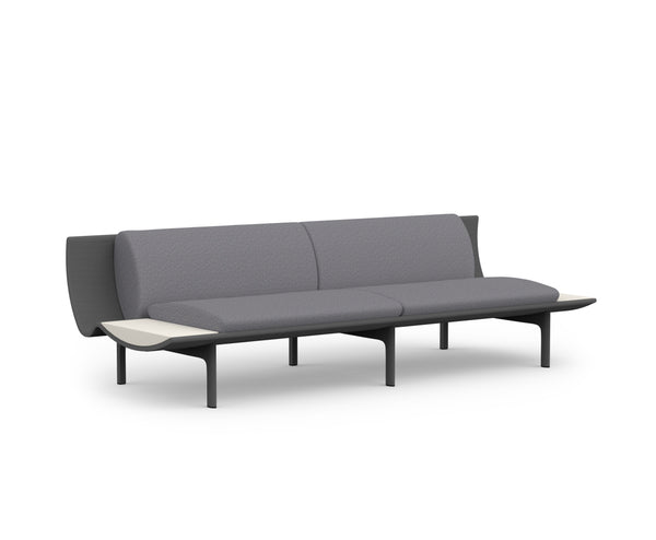 Gandia Blasco I Dunne Sofa mit Ablagetisch 255 cm