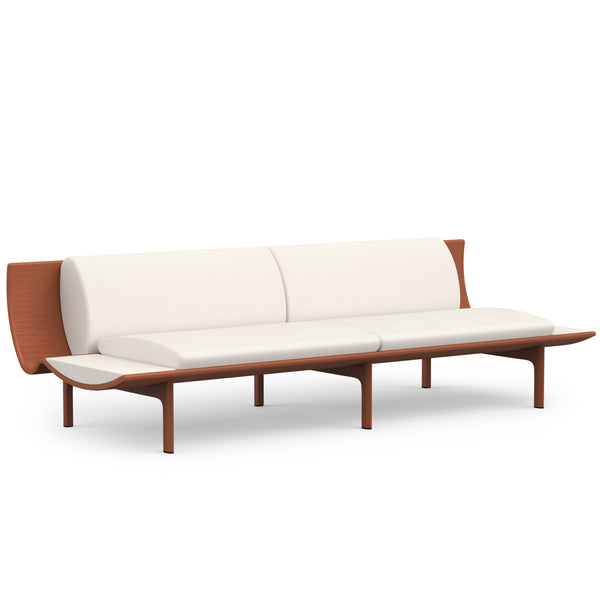 Gandia Blasco I Dunne Sofa mit Ablagetisch 255 cm