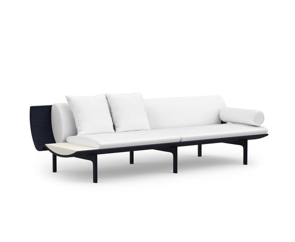Gandia Blasco I Dunne Sofa mit Ablagetisch 255 cm