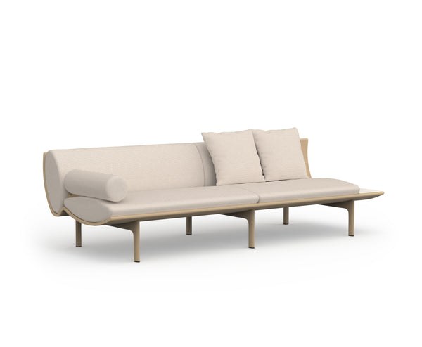 Gandia Blasco I Dunne Sofa mit Ablagetisch 255 cm
