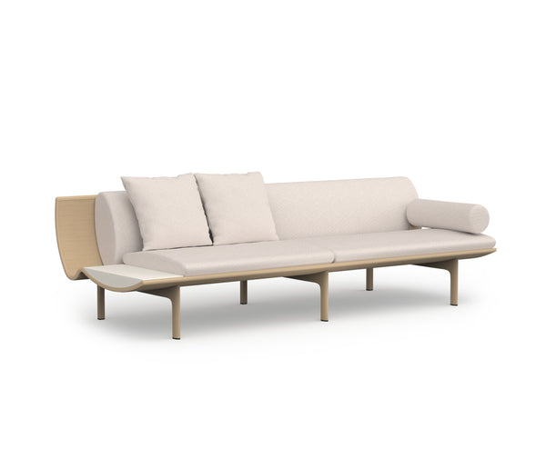 Gandia Blasco I Dunne Sofa mit Ablagetisch 255 cm