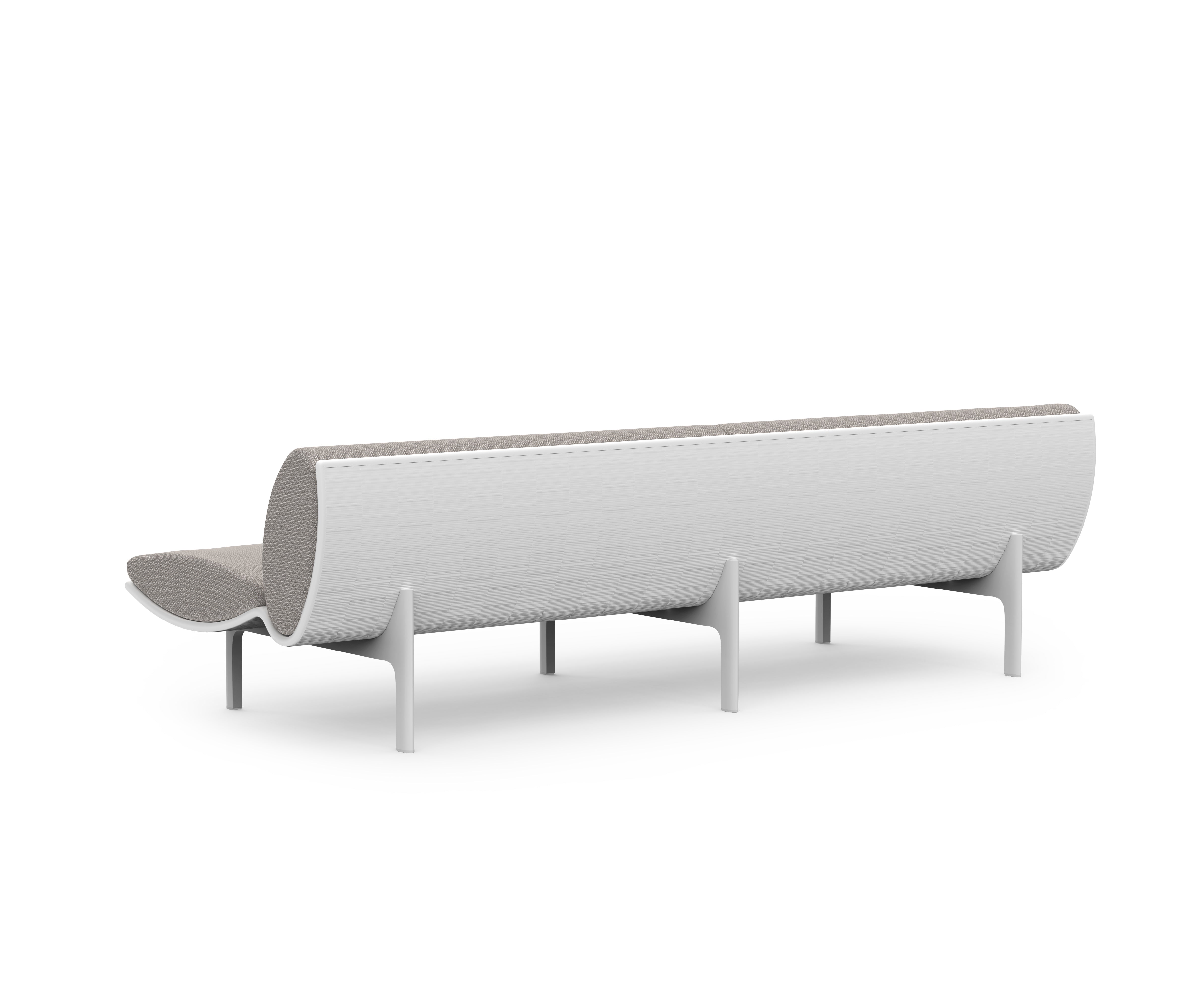 Gandia Blasco I Dunne Sofa with side table 255 cm