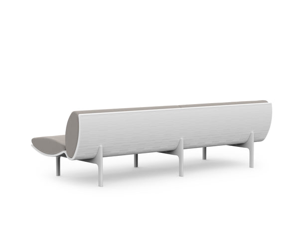 Gandia Blasco I Dunne Sofa mit Ablagetisch 255 cm