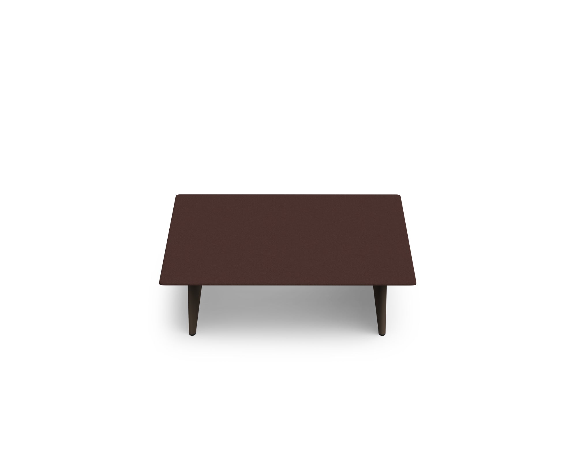 Gandia Blasco I Dunne Loungetisch 105 cm, quadratisch