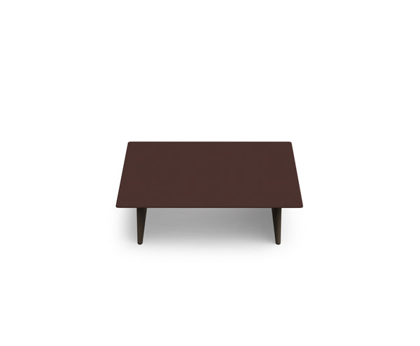 Gandia Blasco I Dunne Loungetisch 105 cm, quadratisch