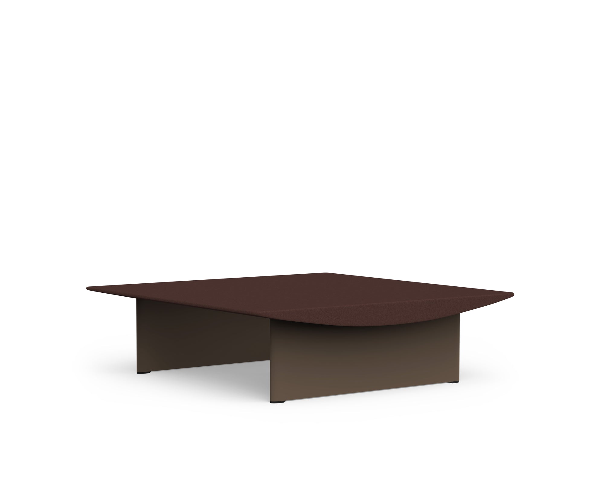 Gandia Blasco I Dunne Loungetisch 105 cm, quadratisch