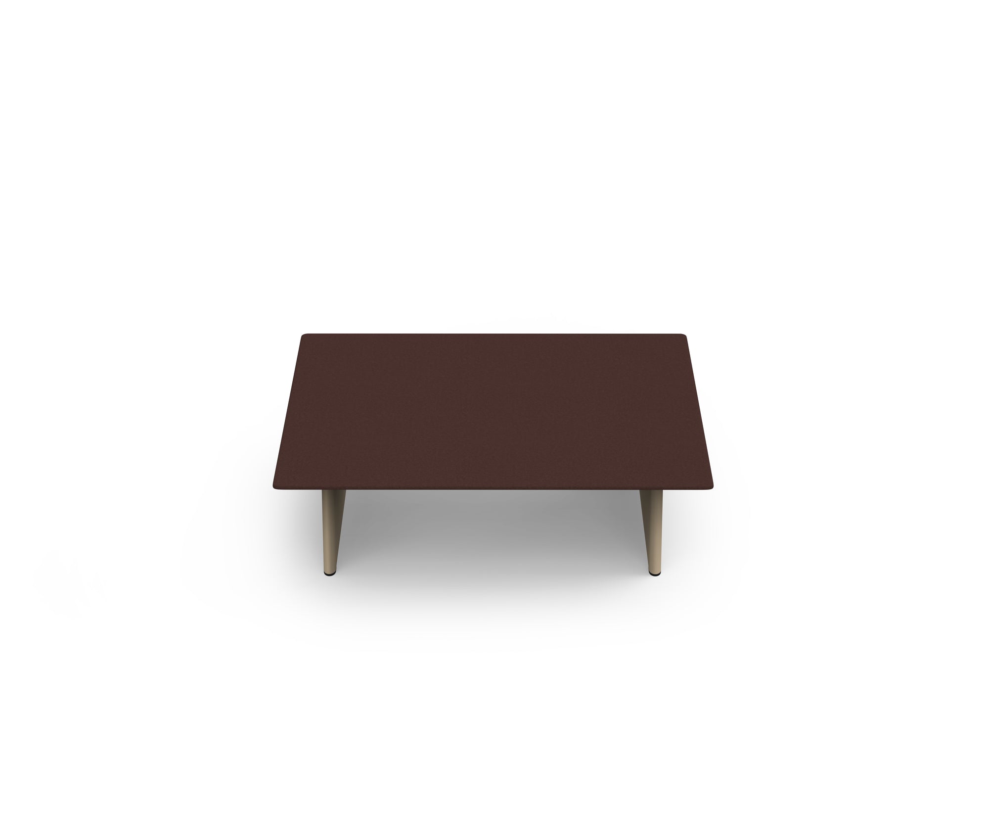 Gandia Blasco I Dunne Loungetisch 105 cm, quadratisch