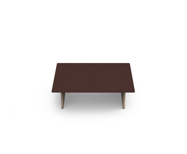 Gandia Blasco I Dunne Loungetisch 105 cm, quadratisch