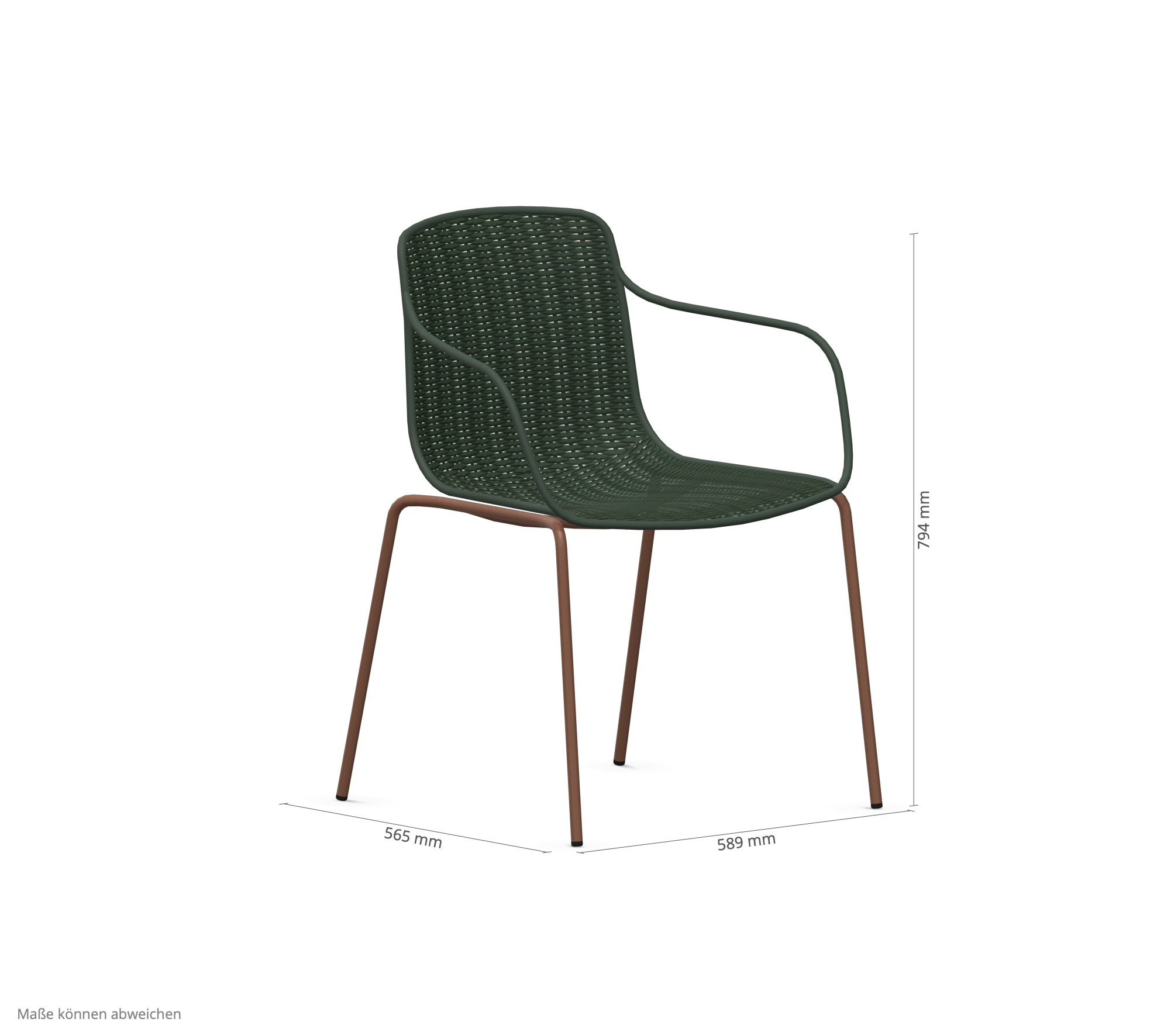 expormim I Lapala Stuhl mit Armlehnen 2er Set