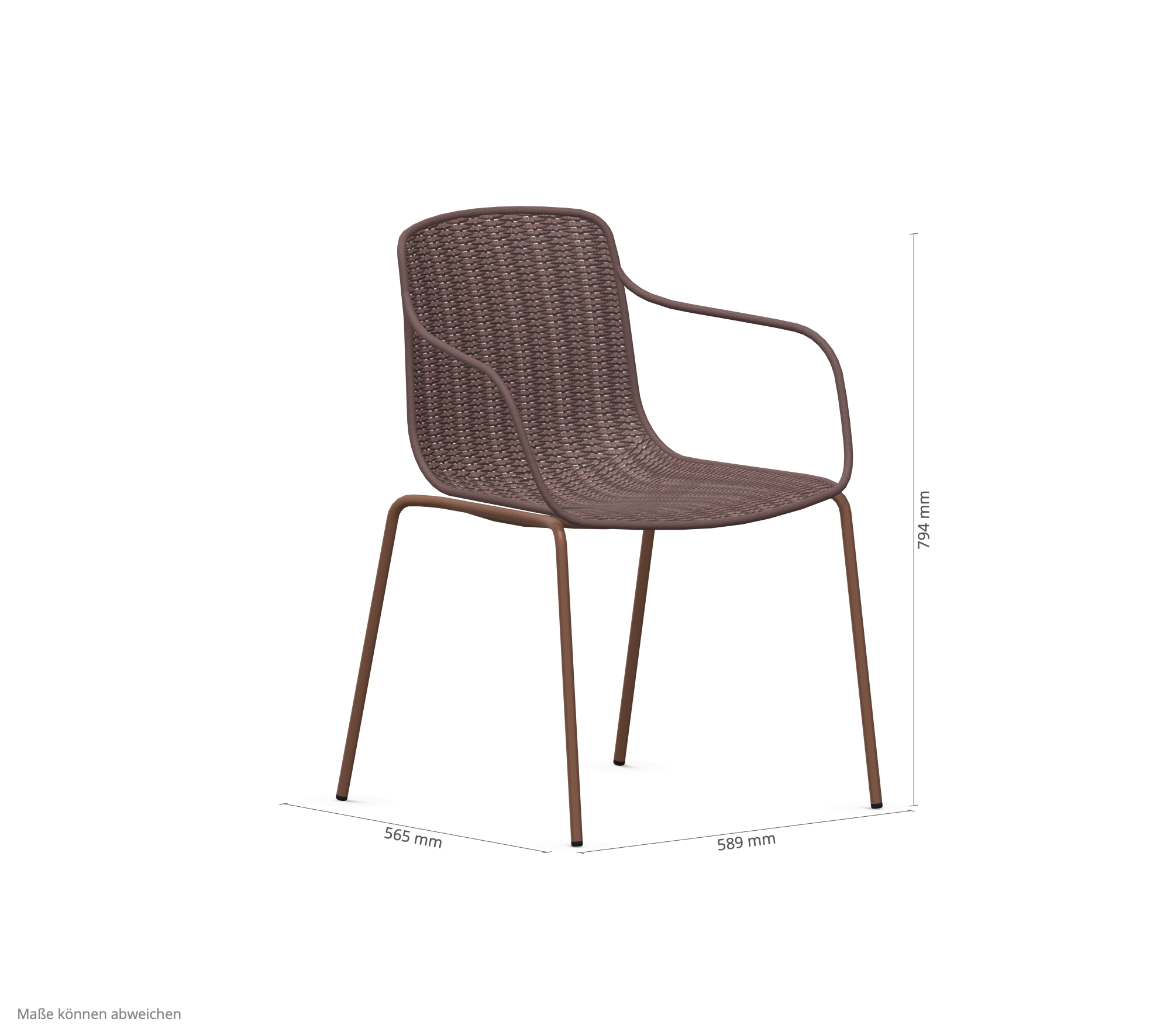 expormim I Lapala Stuhl mit Armlehnen 2er Set