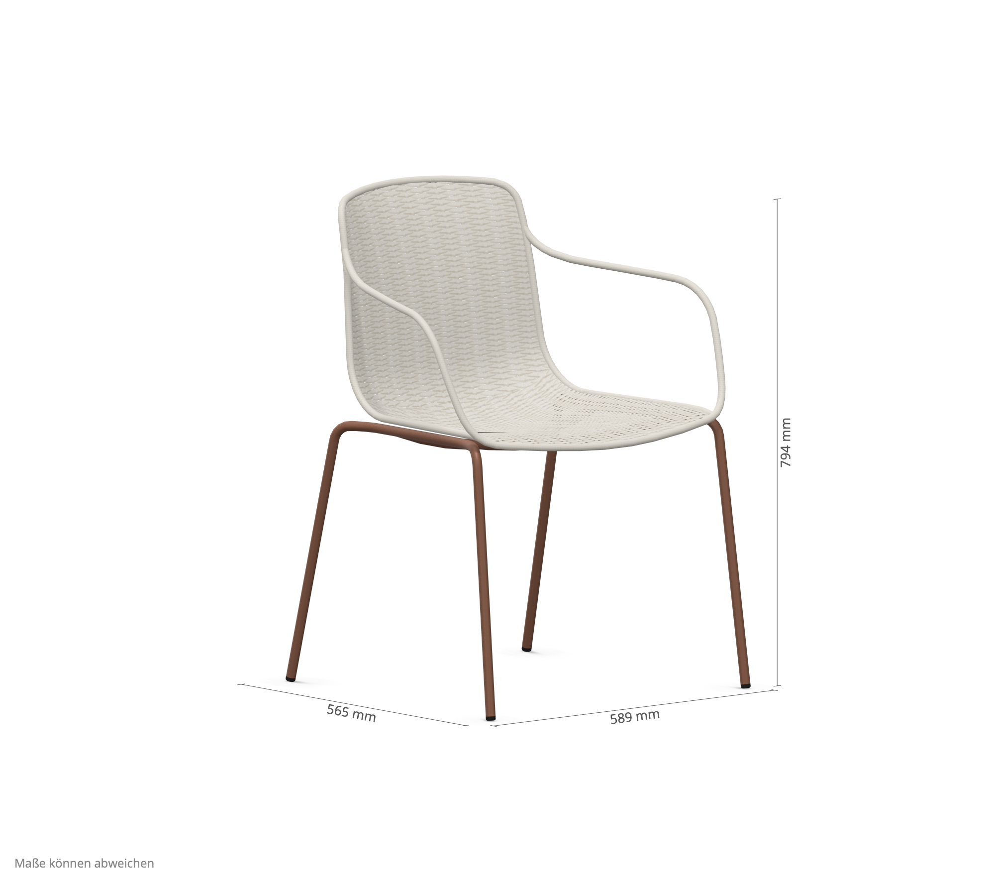 expormim I Lapala Stuhl mit Armlehnen 2er Set