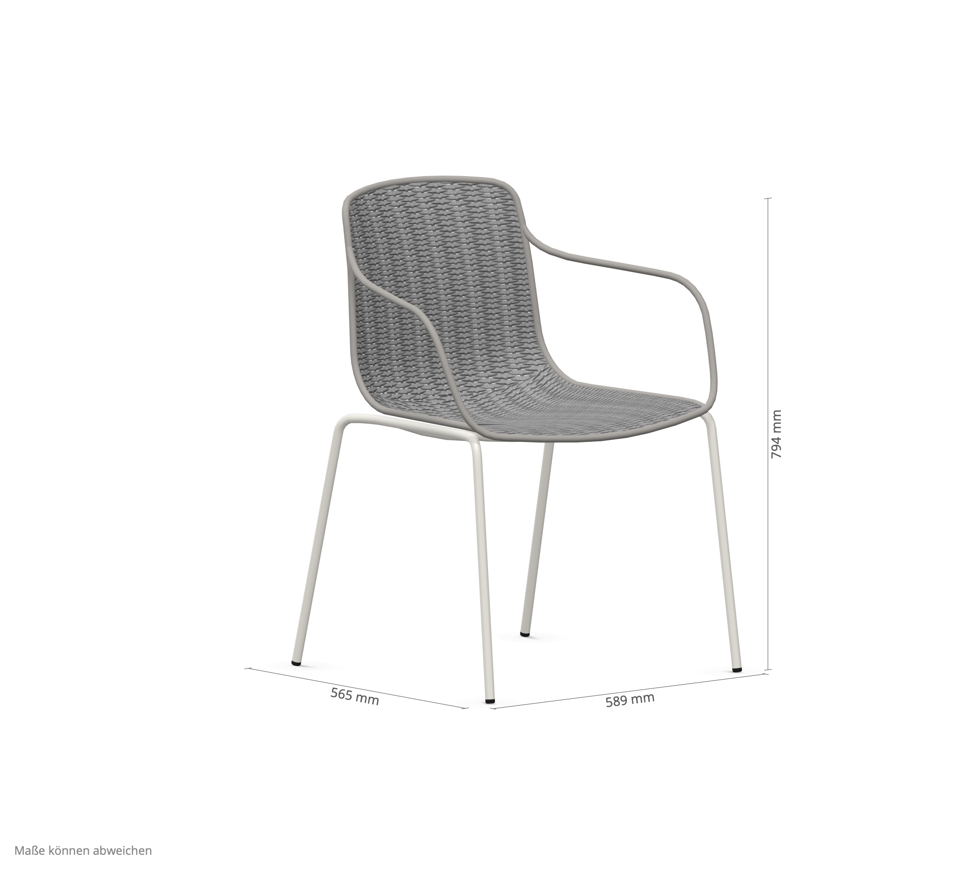 expormim I Lapala Stuhl mit Armlehnen 2er Set