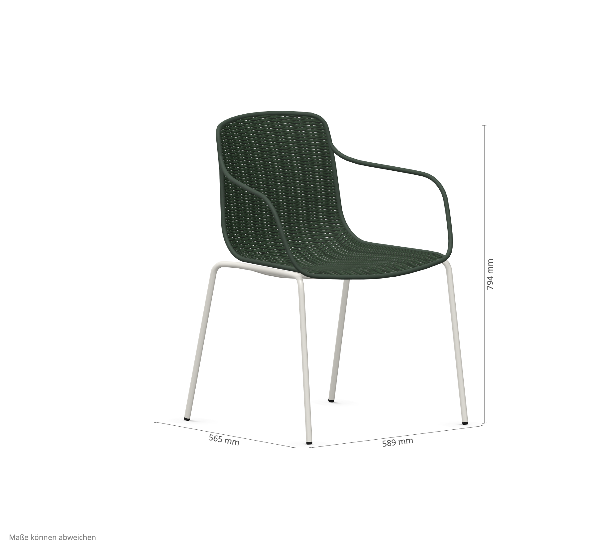 expormim I Lapala Stuhl mit Armlehnen 2er Set