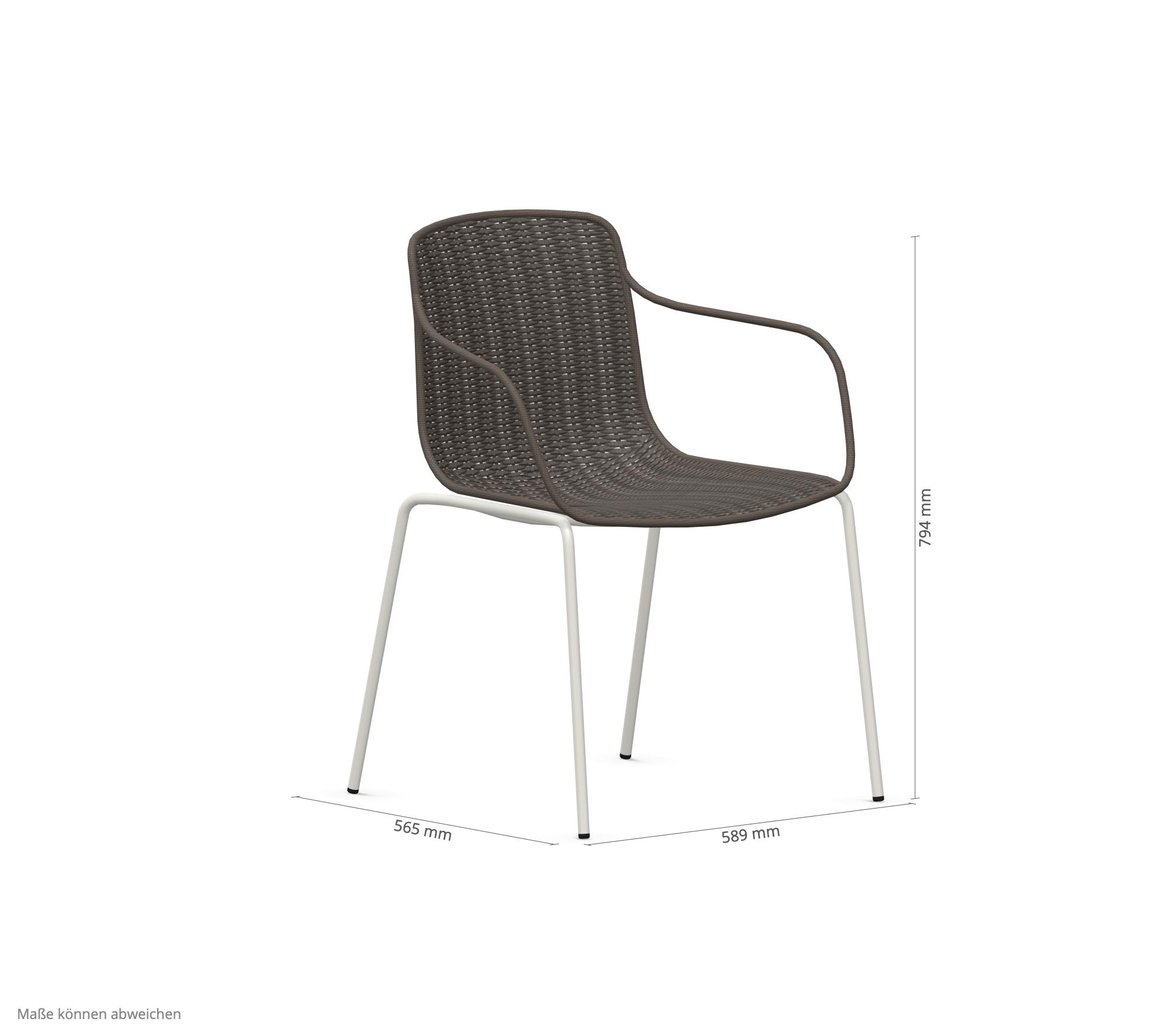 expormim I Lapala Stuhl mit Armlehnen 2er Set