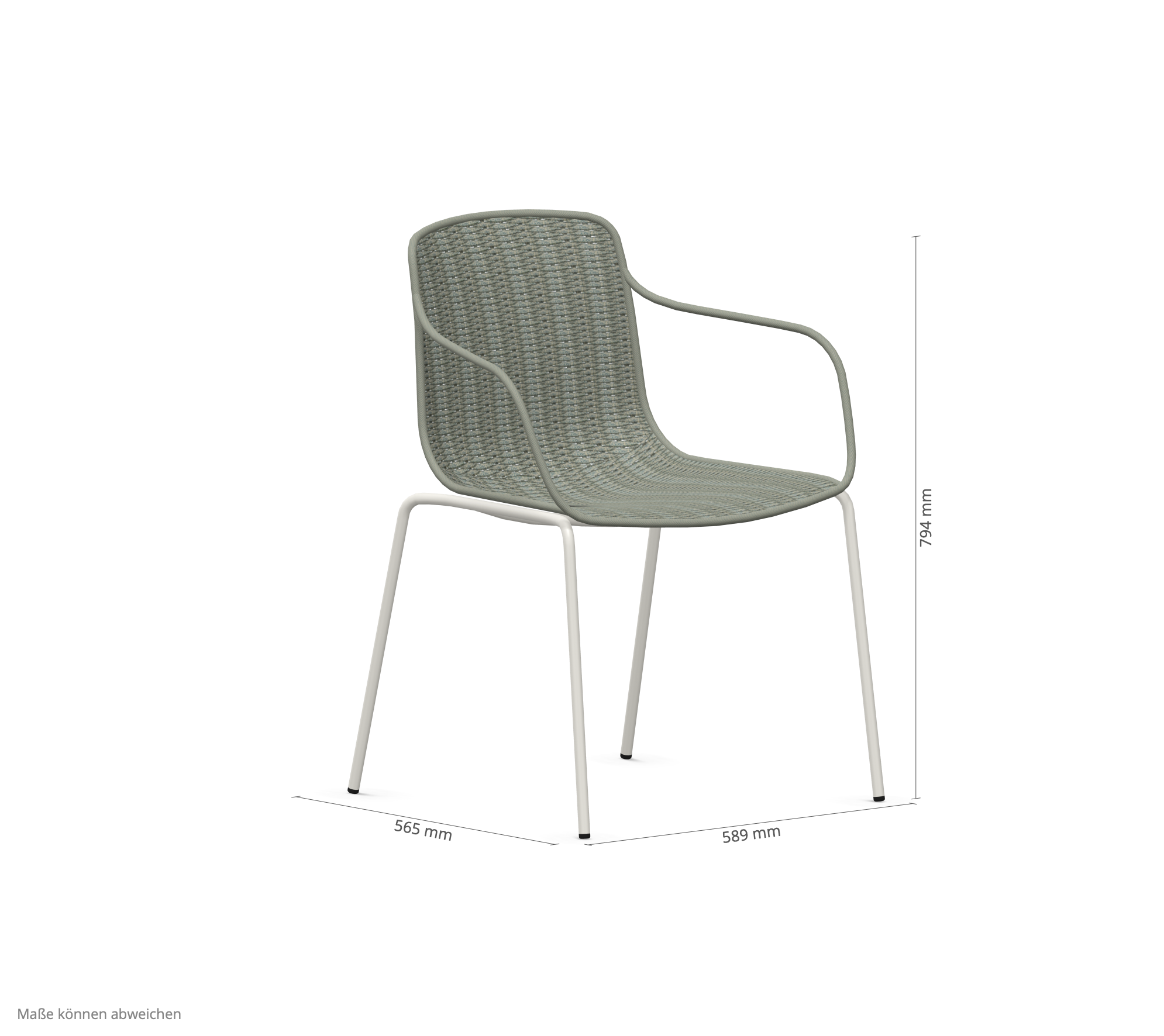 expormim I Lapala Stuhl mit Armlehnen 2er Set