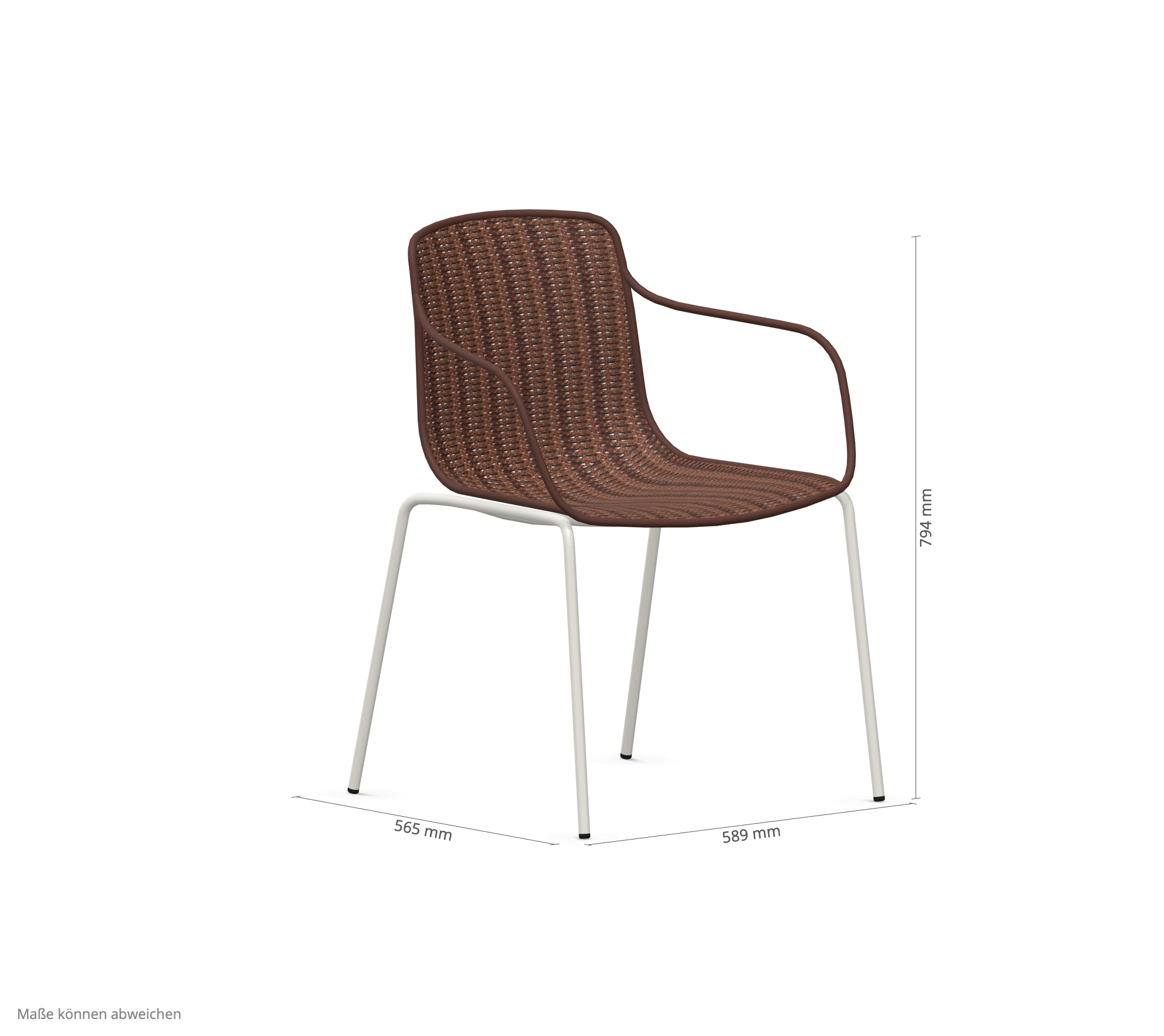 expormim I Lapala Stuhl mit Armlehnen 2er Set