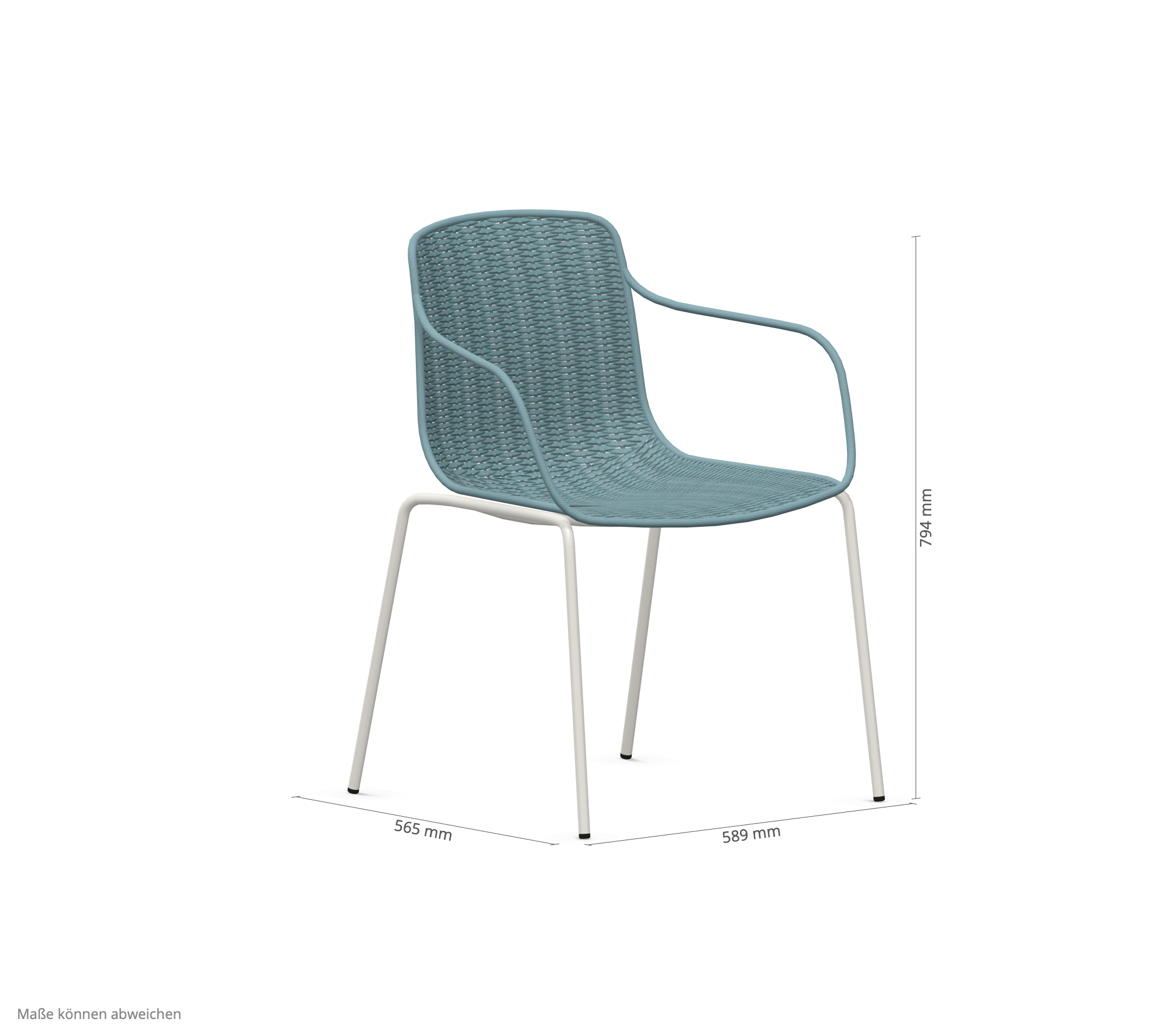 expormim I Lapala Stuhl mit Armlehnen 2er Set