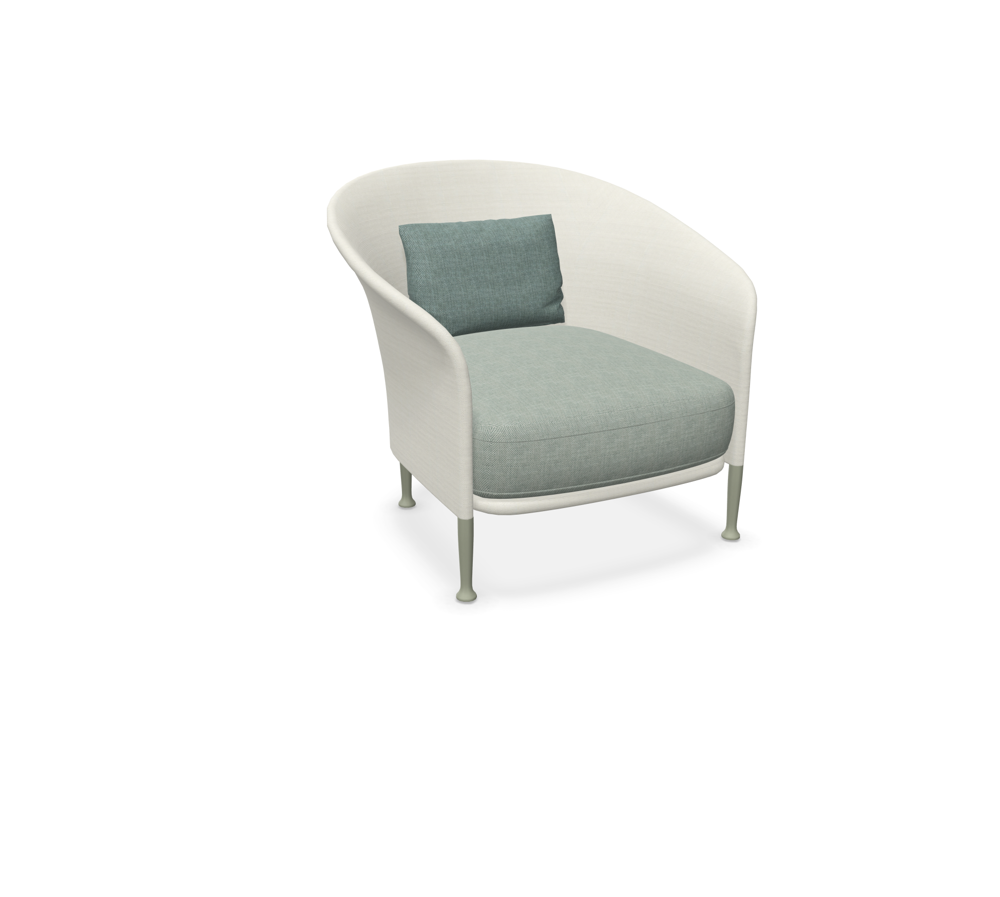 expormim I Liz armchair with low backrest