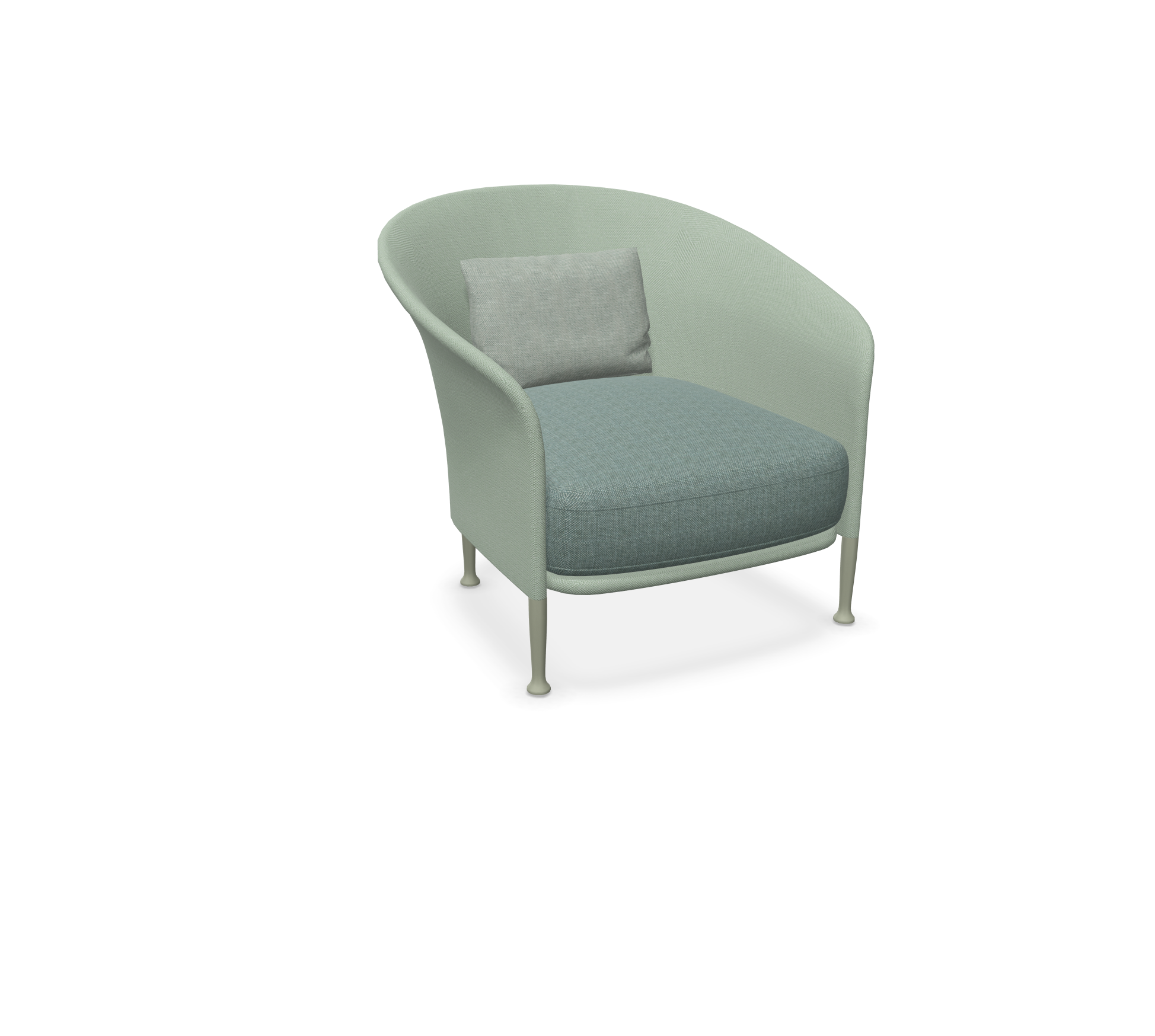 expormim I Liz armchair with low backrest