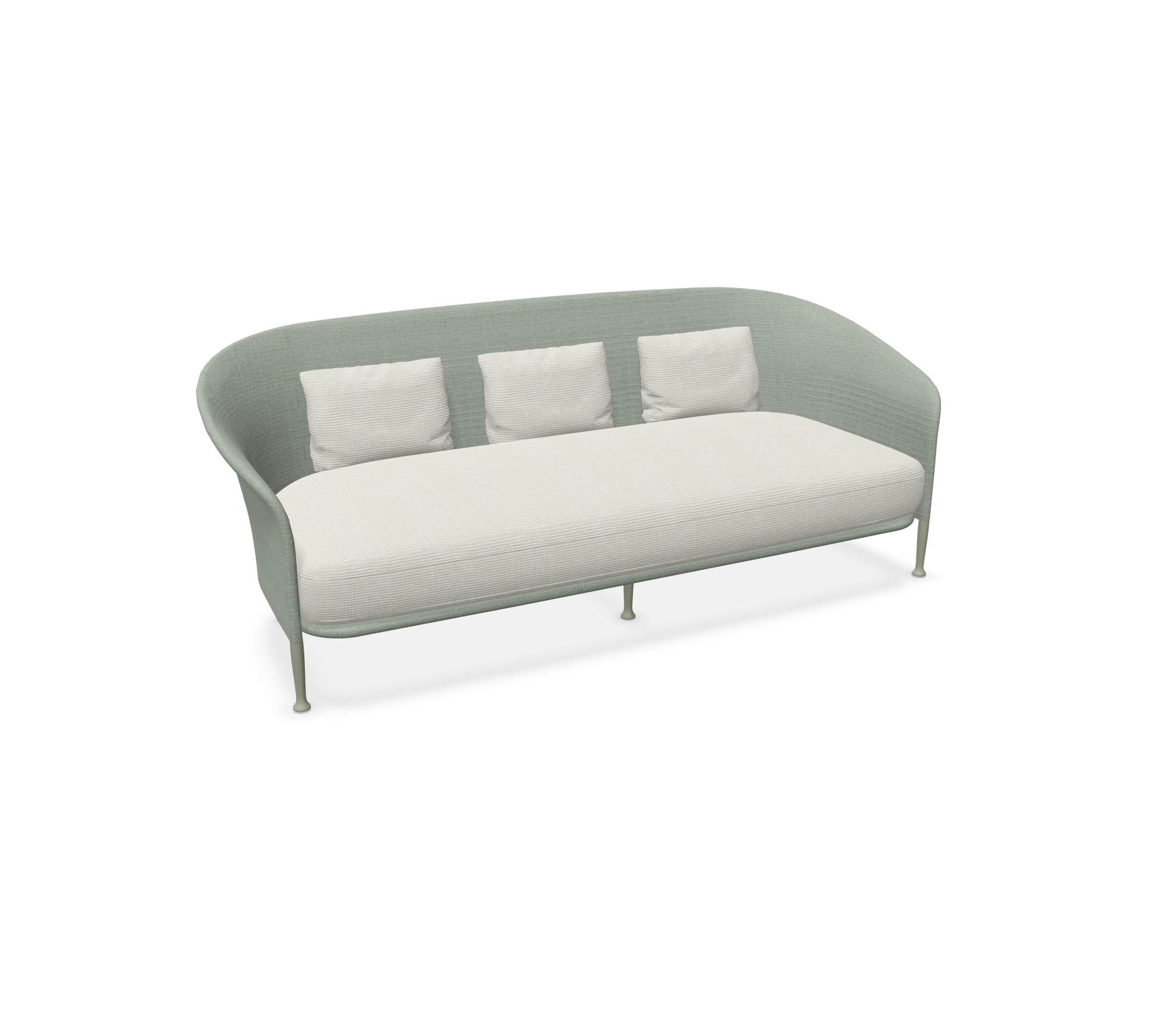 expormim | Liz Sofa mit niedriger Rückenlehne 202 cm