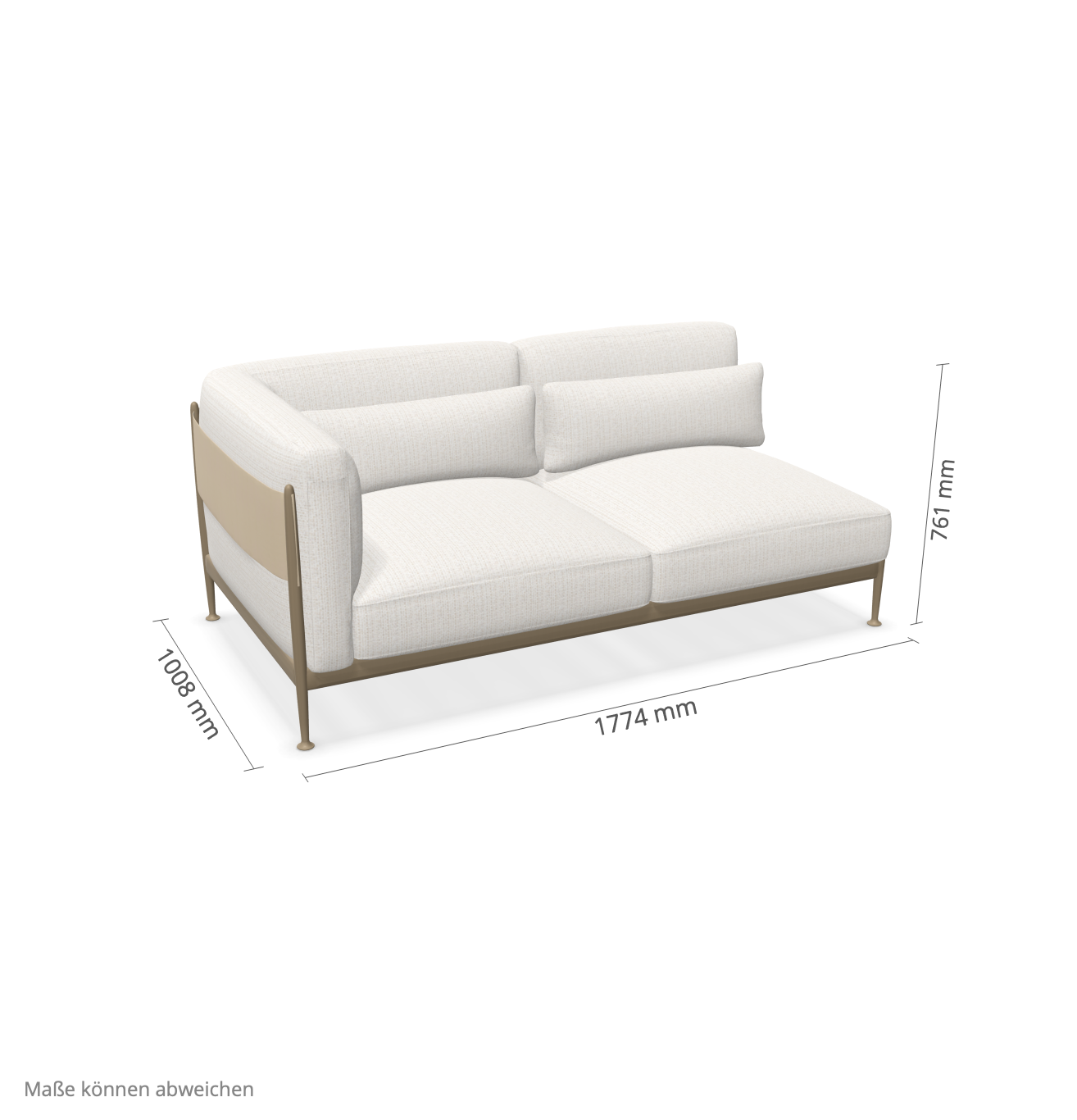 expormim I Obi Abschlusssofa links