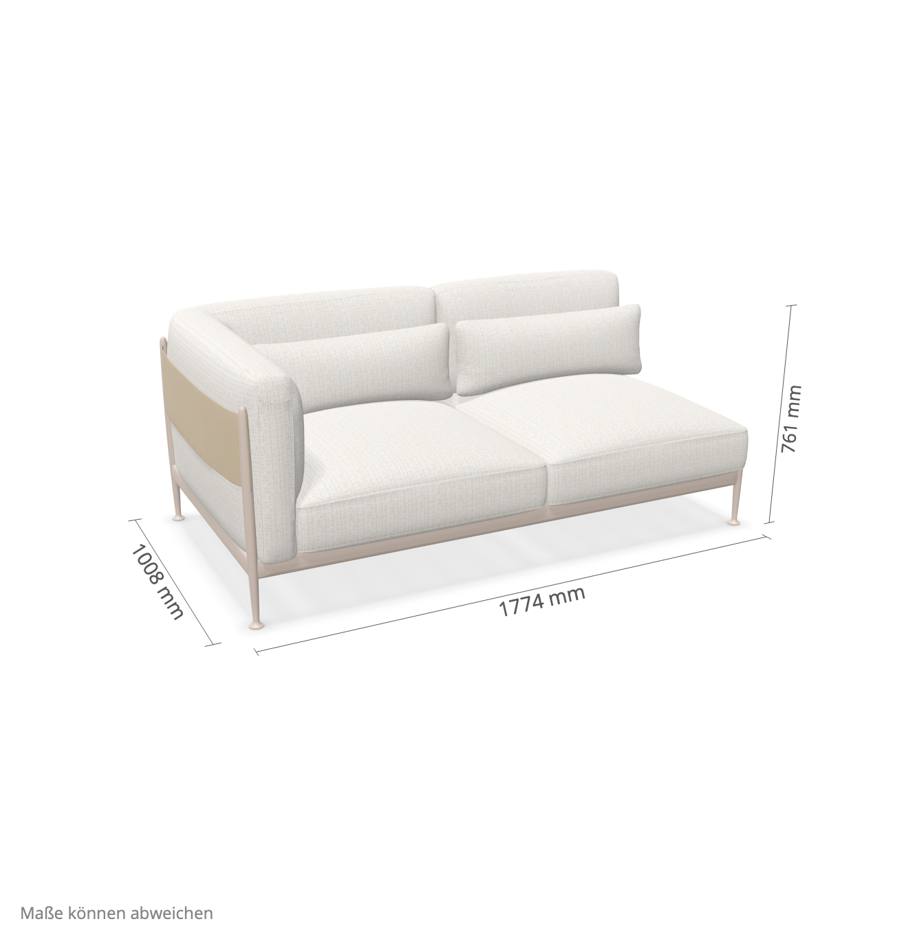 expormim I Obi Abschlusssofa links