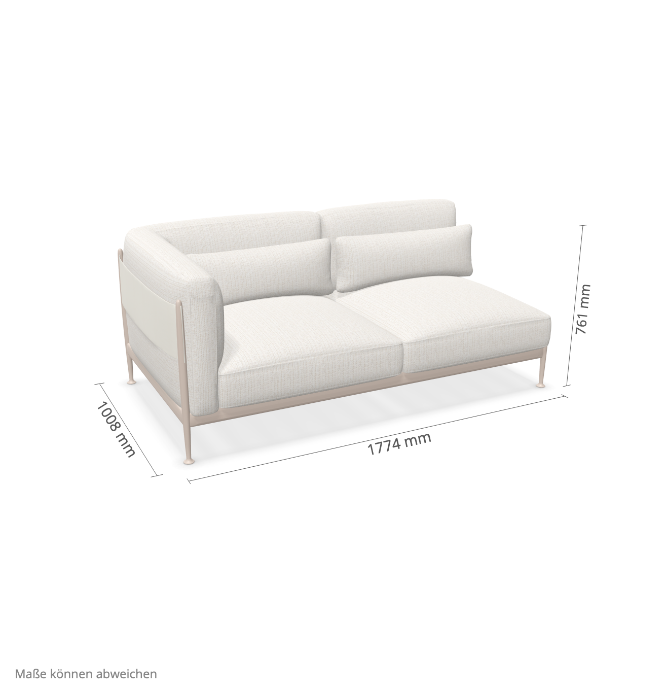 expormim I Obi Abschlusssofa links