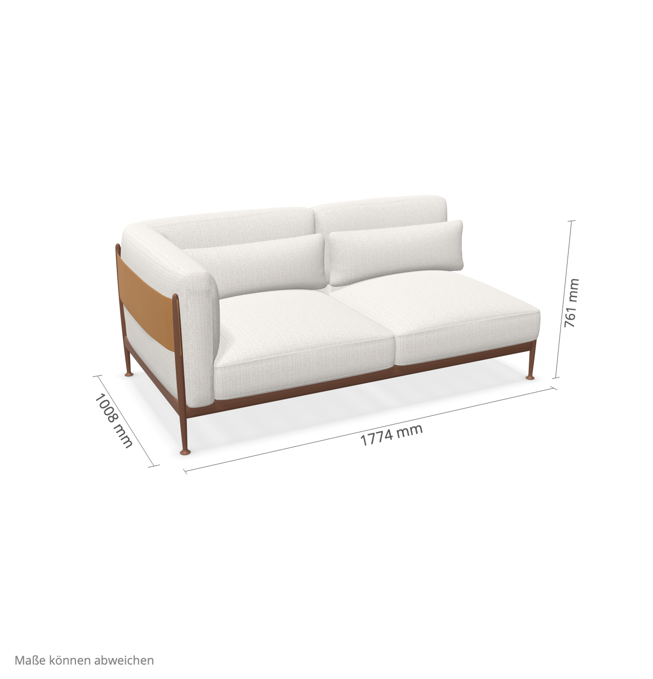 expormim I Obi Abschlusssofa links