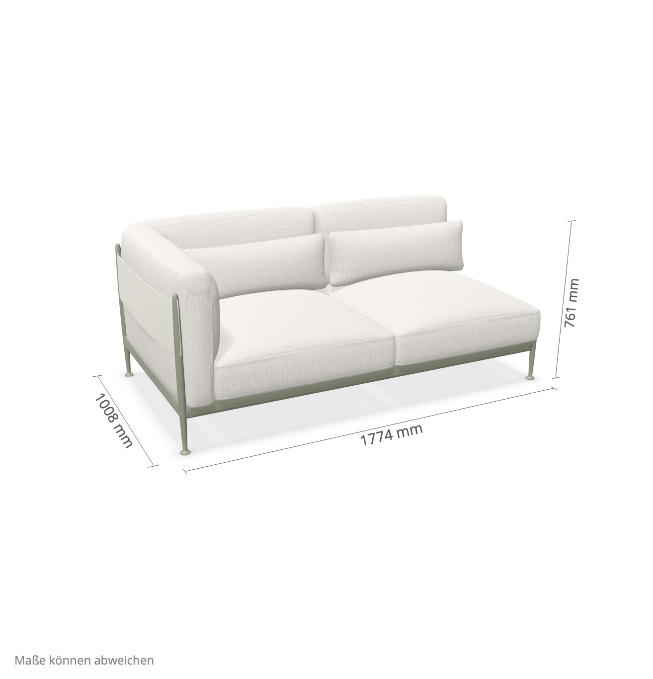 expormim I Obi Abschlusssofa links