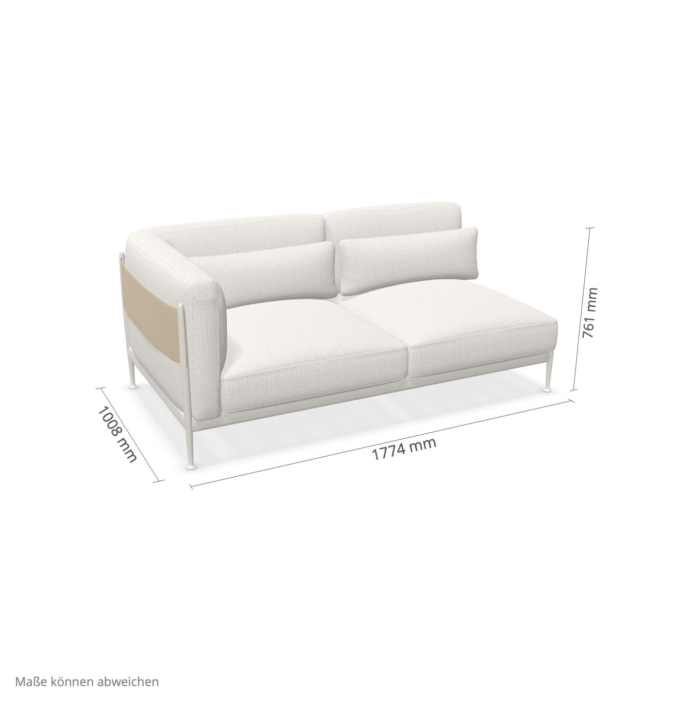 expormim I Obi Abschlusssofa links