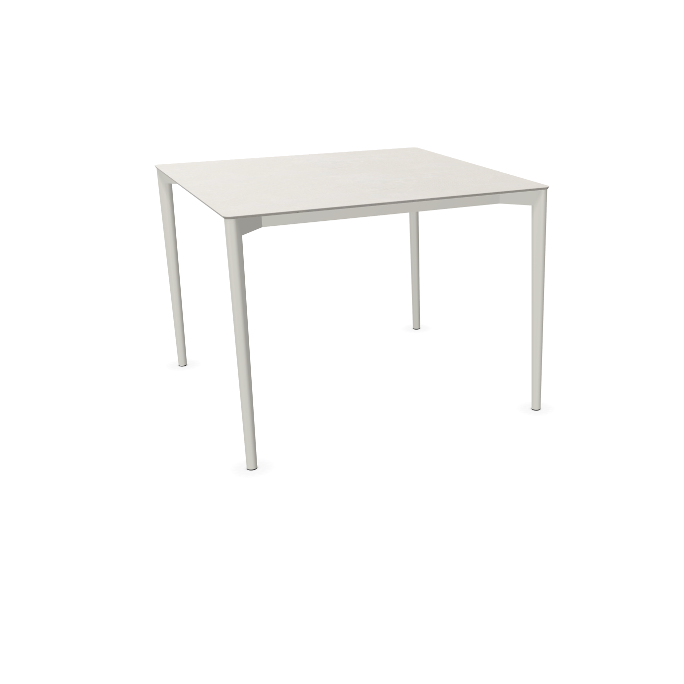 expormim I Nude dining table 100 cm, square