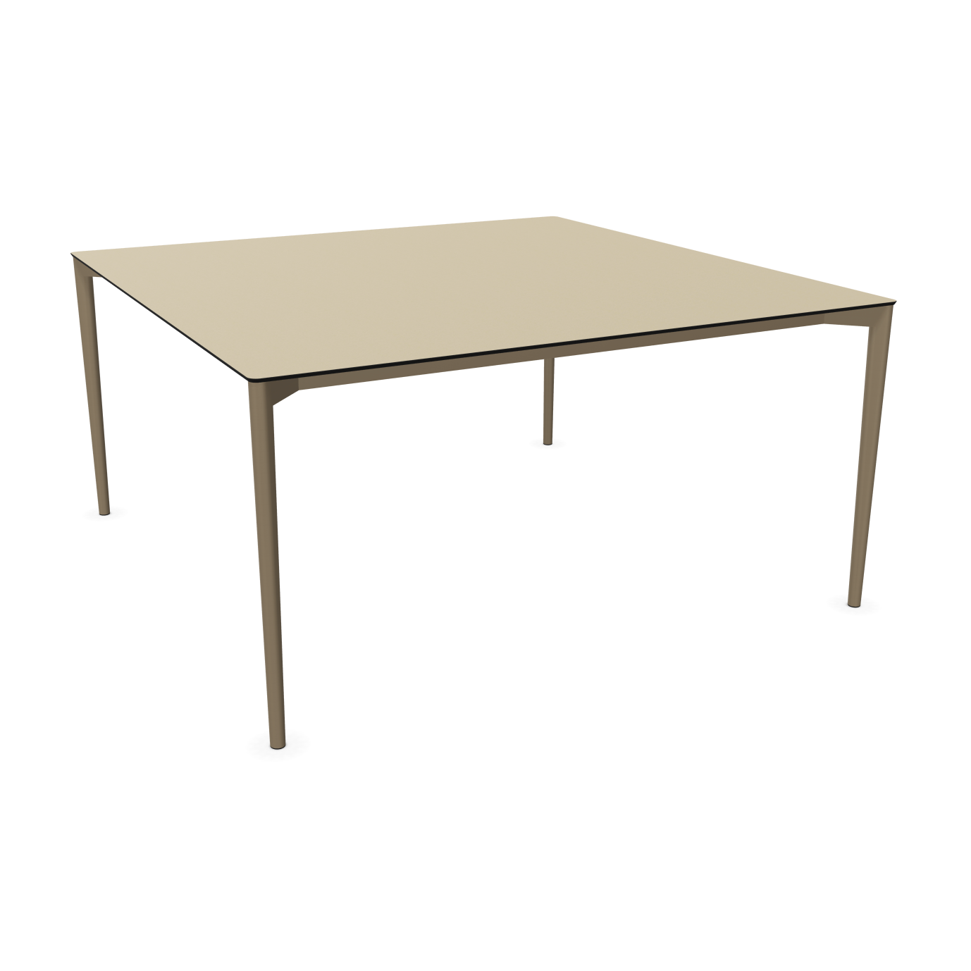 expormim I Nude Esstisch 150 cm, quadratisch