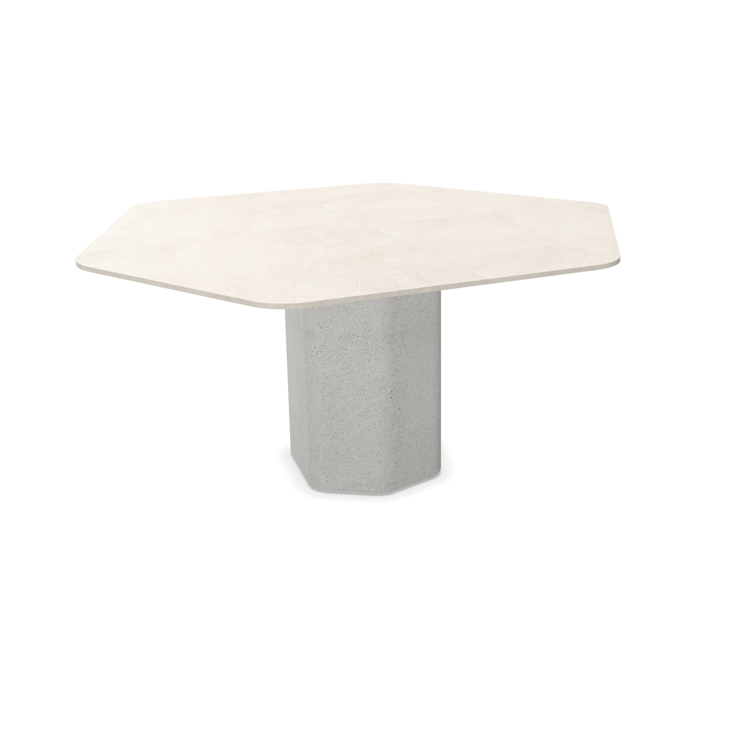 expormim I Talo Esstisch 160 cm, sechseckig