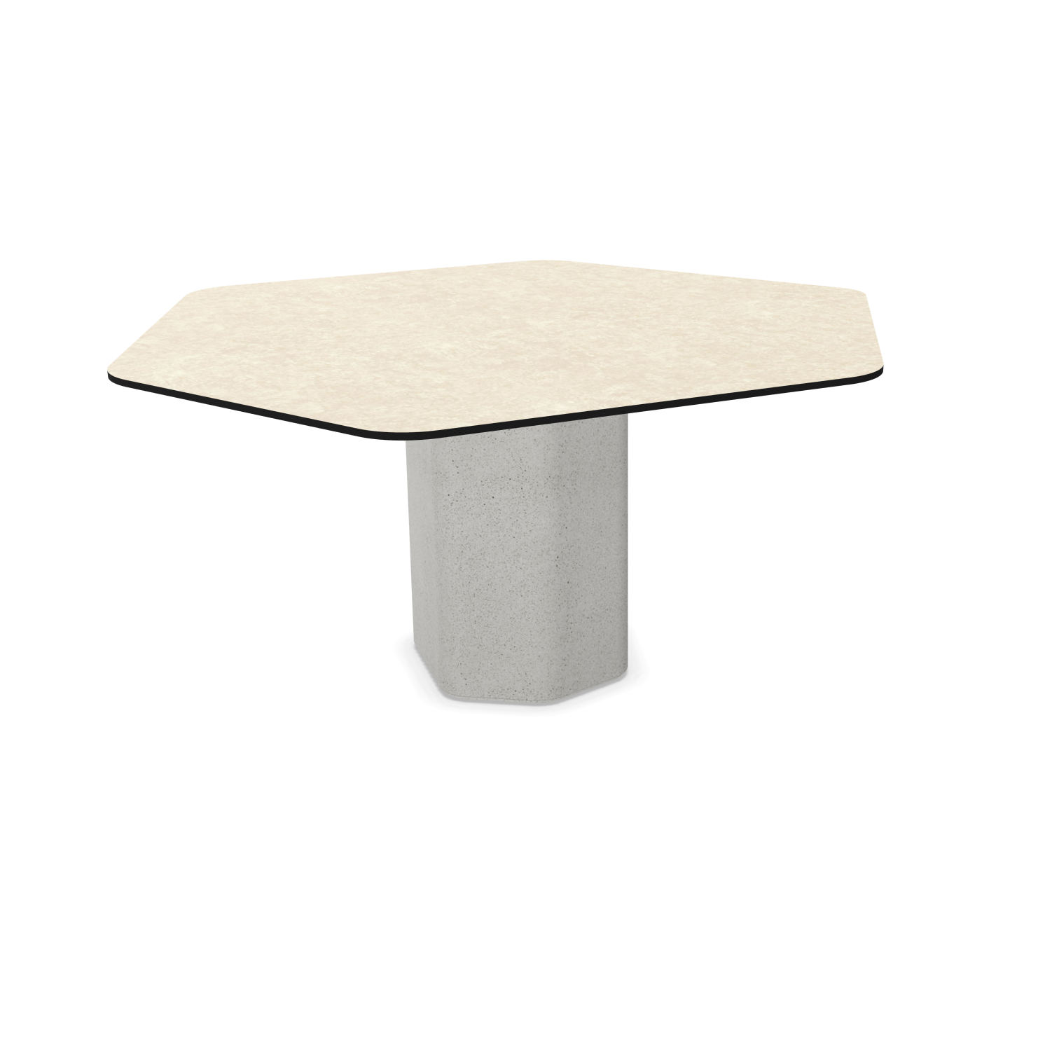 expormim I Talo Esstisch 160 cm, sechseckig