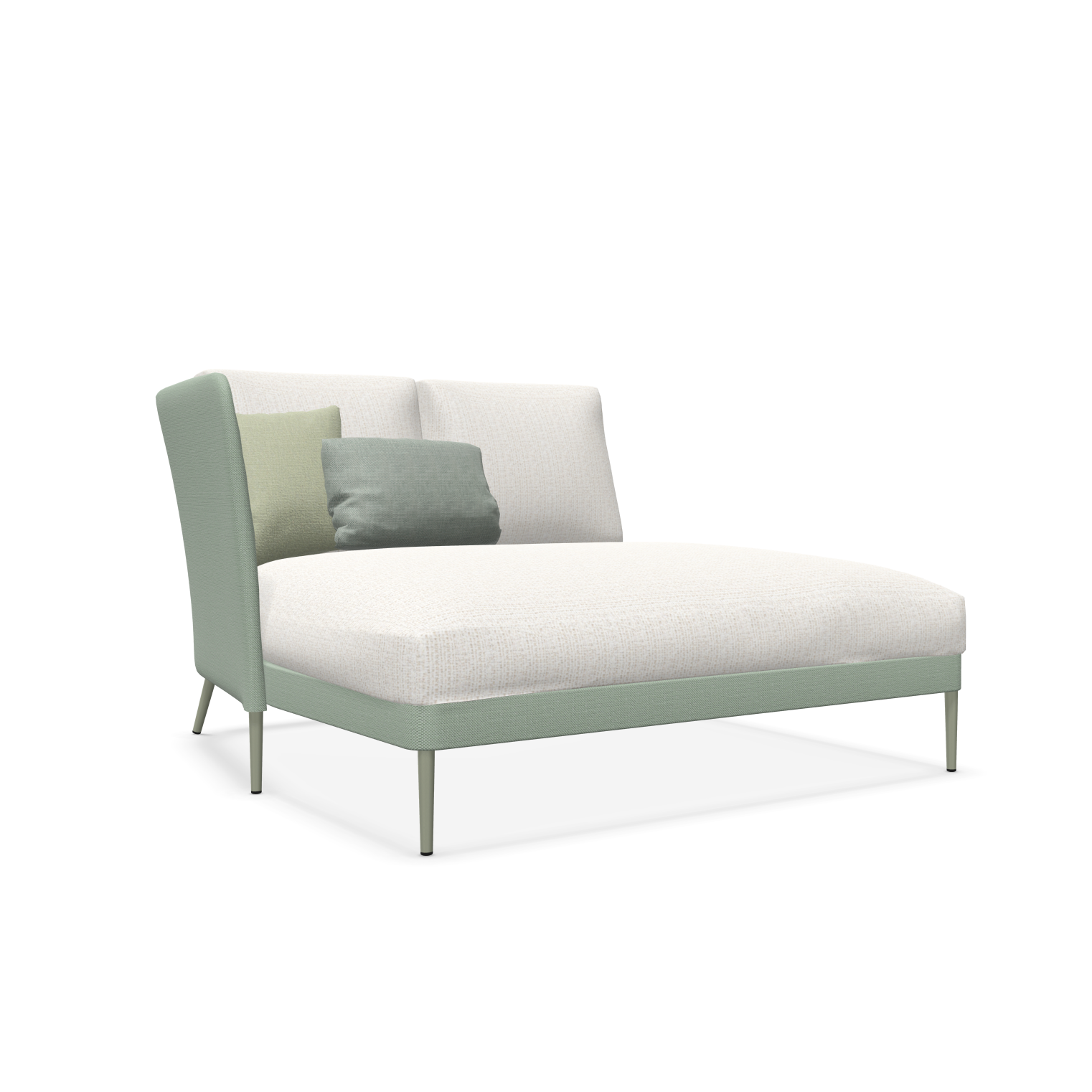 expormim I Käbu Chaiselongue mit Armlehne links