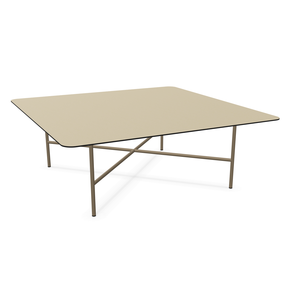 expormim I Grada Loungetisch 100 cm, quadratisch