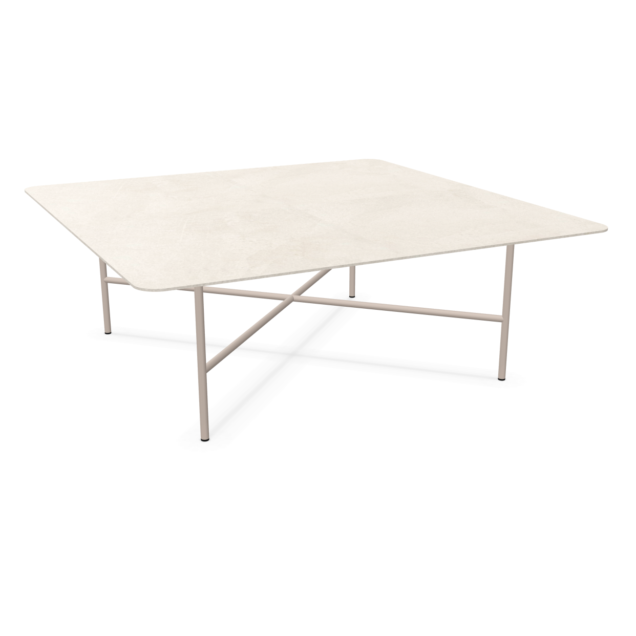 expormim I Grada Loungetisch 100 cm, quadratisch