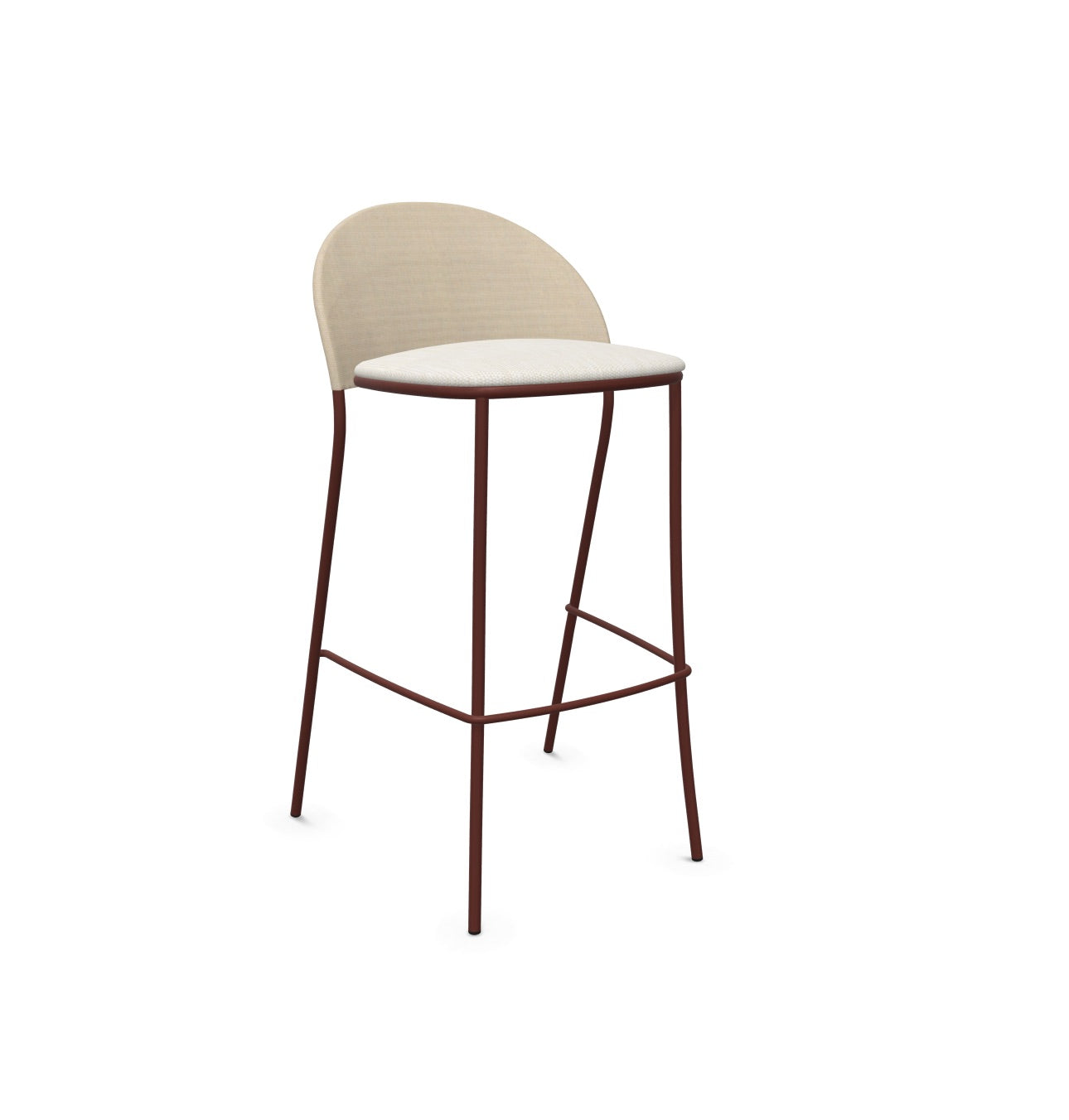 expormim Petale gepolsterter Barstuhl, 2er Set – Bild 15