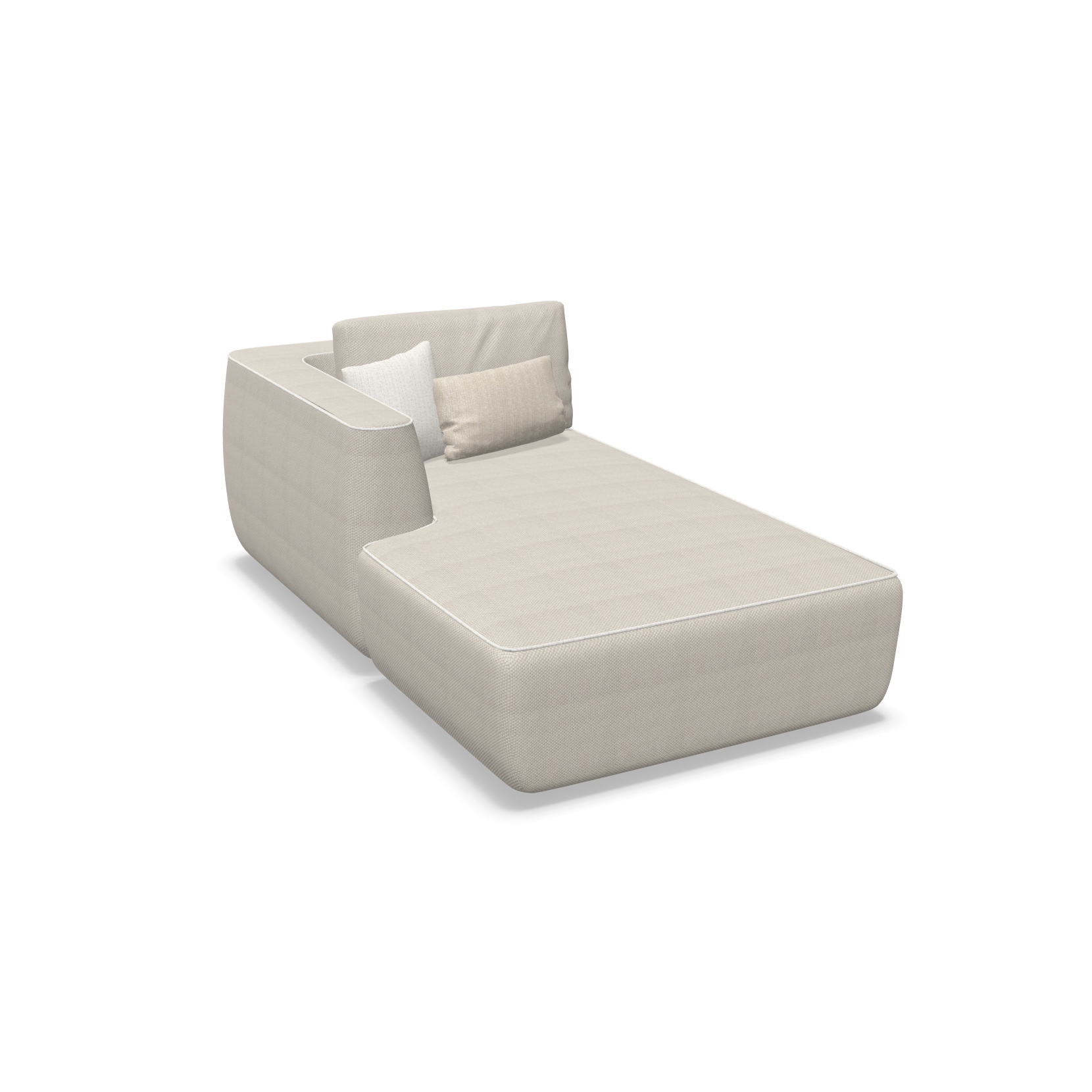expormim | Plump Chaiselongue mit Armlehne links