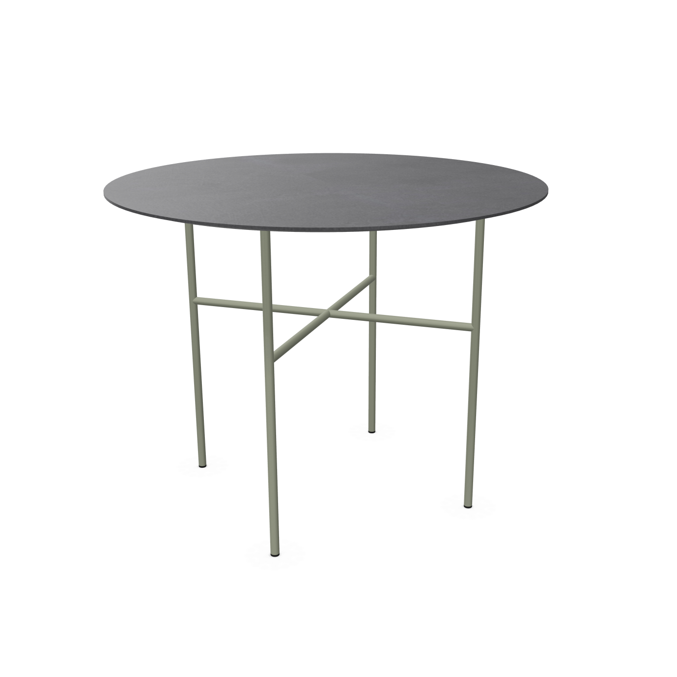 expormim I Grada niedriger Esstisch 80 cm, rund