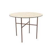 expormim I Grada niedriger Esstisch 80 cm, rund