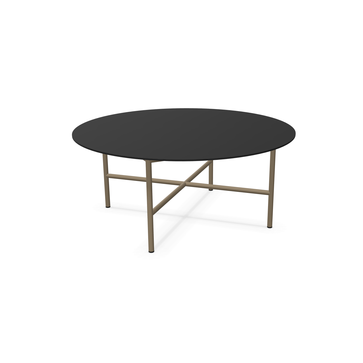 expormim I Grada niedriger Loungetisch 70 cm, rund