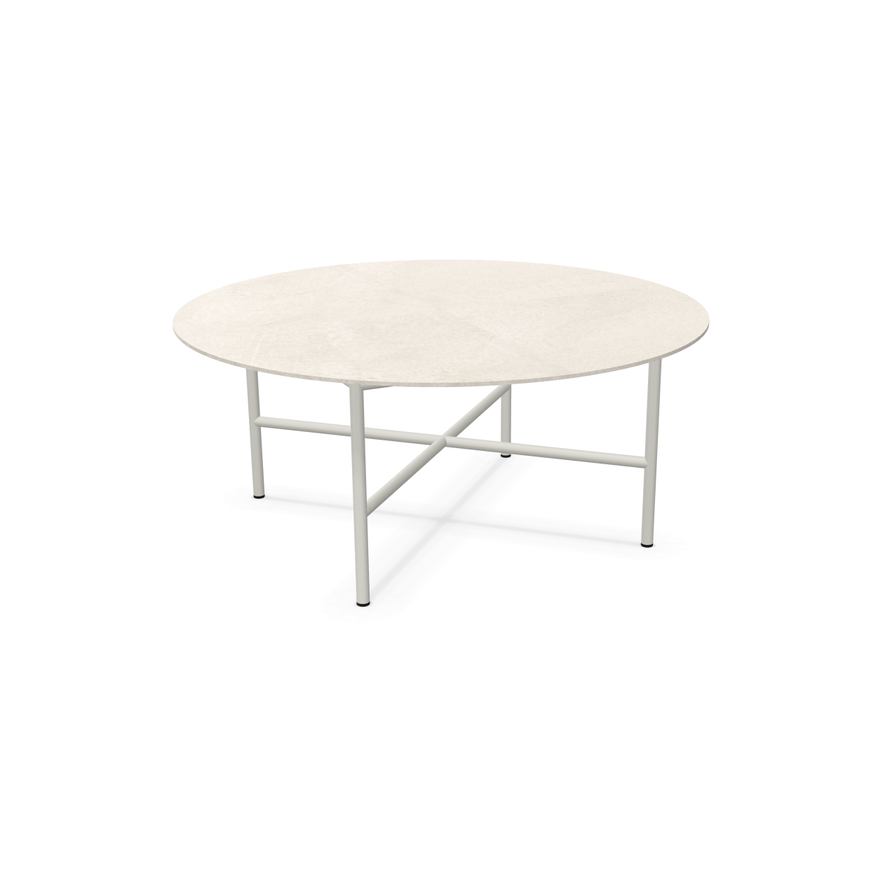 expormim I Grada niedriger Loungetisch 70 cm, rund
