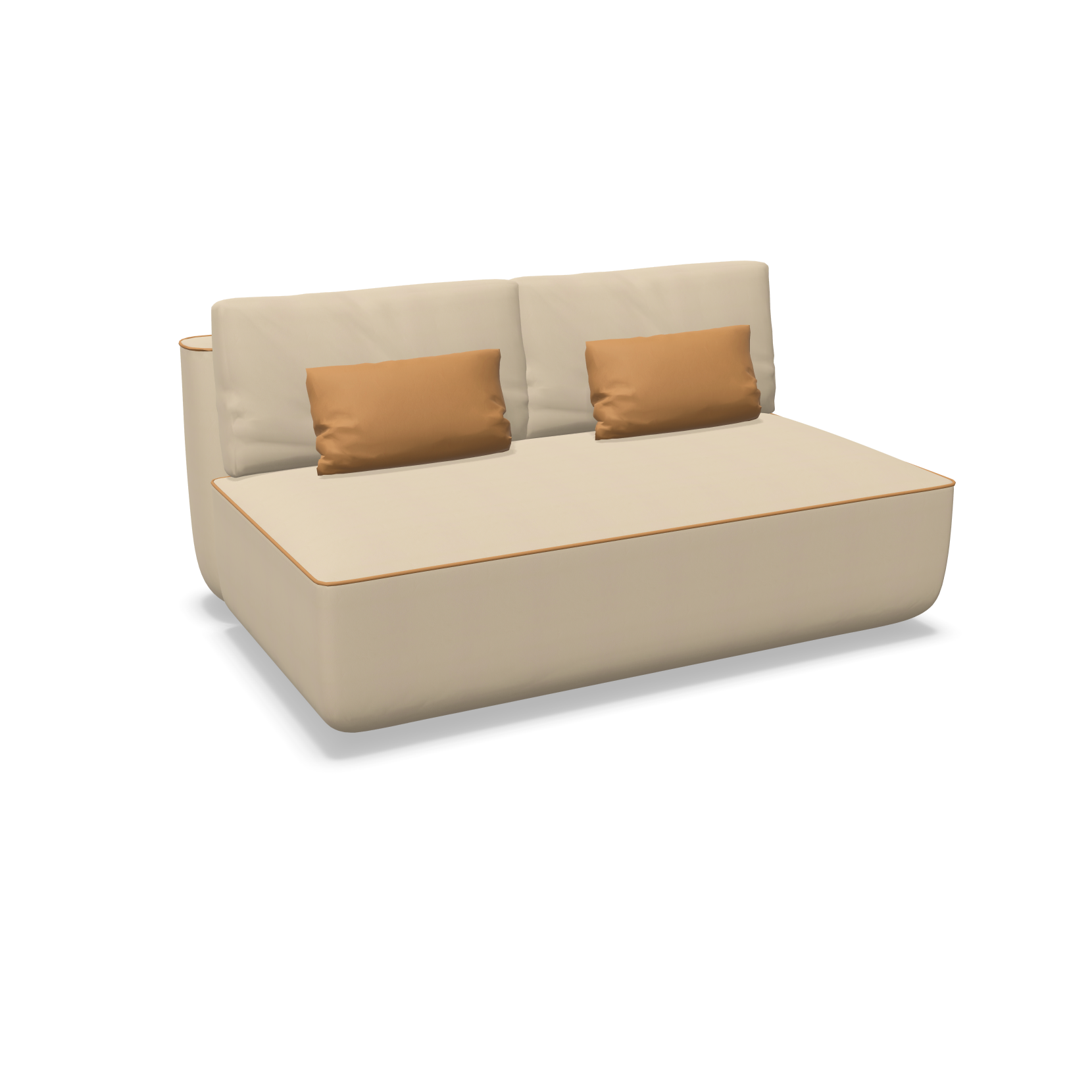 expormim I Plump doppeltes Zentralmodul ohne Armlehnen