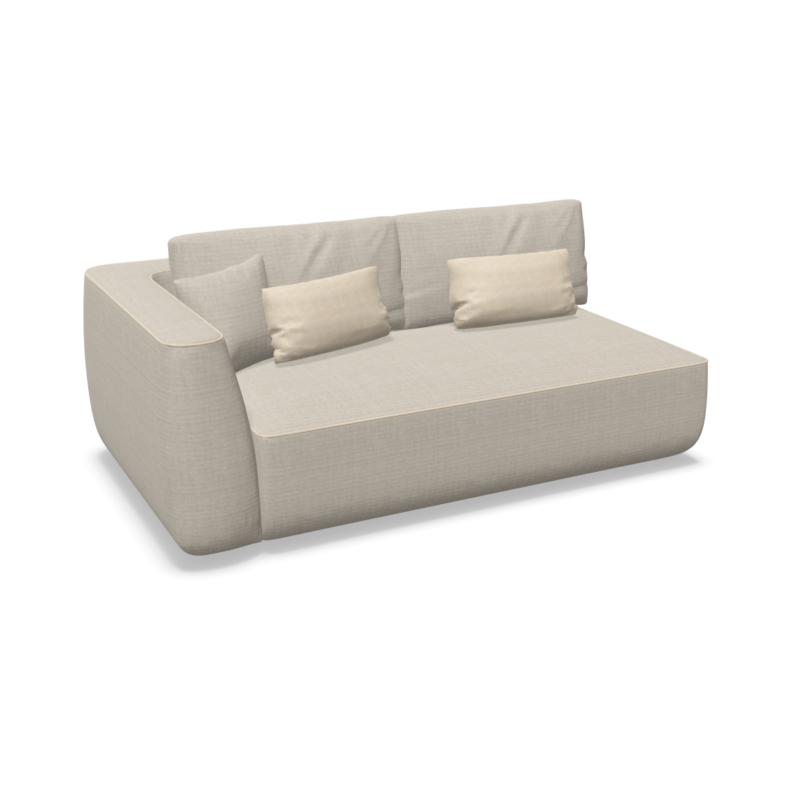 expormim I Plump Abschlusssofa links