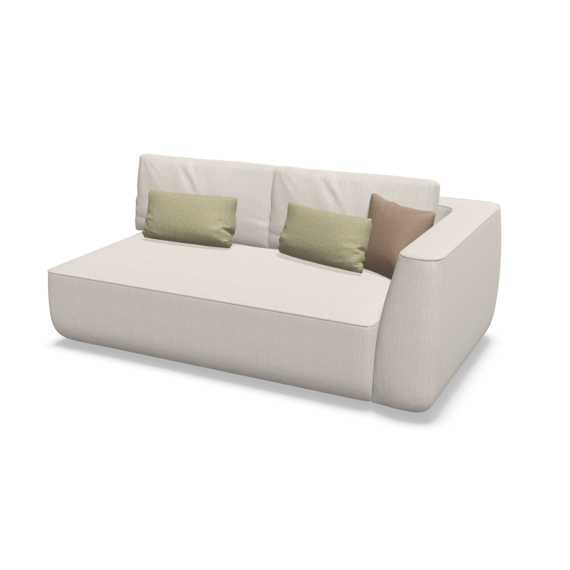 expormim I Plump Abschlusssofa rechts