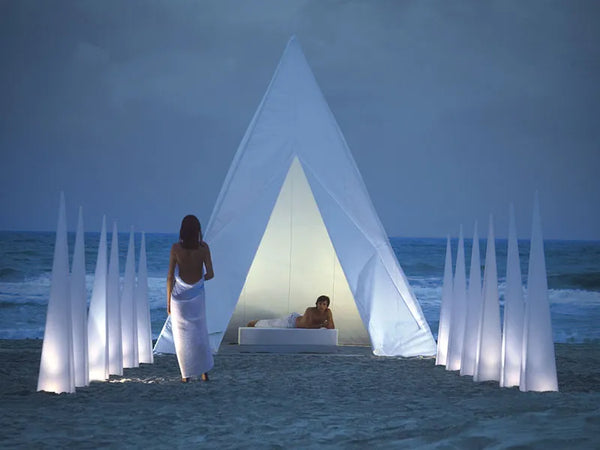 Pyramid outdoor light 